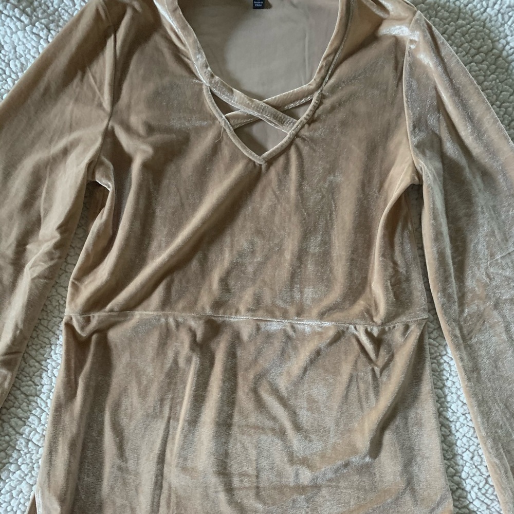 Velvet blouse